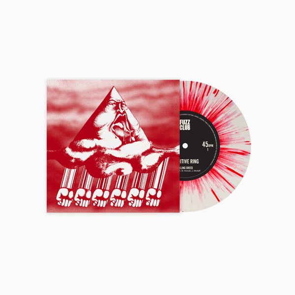 Primitive Ring - Rolling Greed/Cocaine Man - White/Red