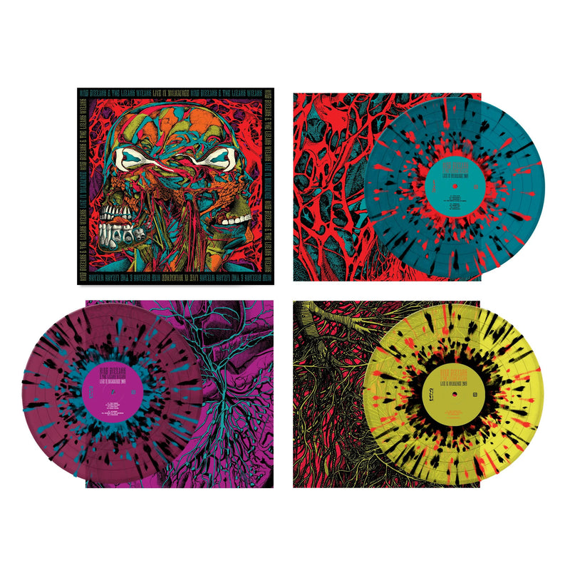 King Gizzard & The Lizard Wizard - Live In Milwaukee - 3LP Box-Set + 180g Splatter Vinyl + Poster 3x12"