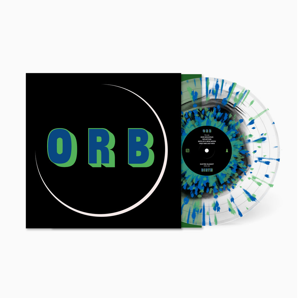 ORB - Birth - Clear Blue-Green Splatter - 12