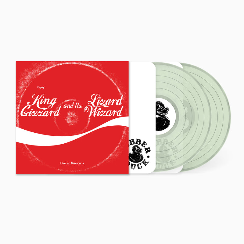 King Gizzard & The Lizard Wizard - King Gizzard & The Lizard Wizard - Live At Barracuda - Coke Bottle Clear 2LP - 2x12"