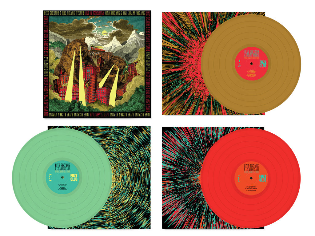 米2discs LP King Gizzard &amp;amp; The Lizard Wizard Live in Asheville 19 DPRLP111 Drastic Plastic Records /00520 King Gizzard & The Lizard Wizard - Live in Asheville '19