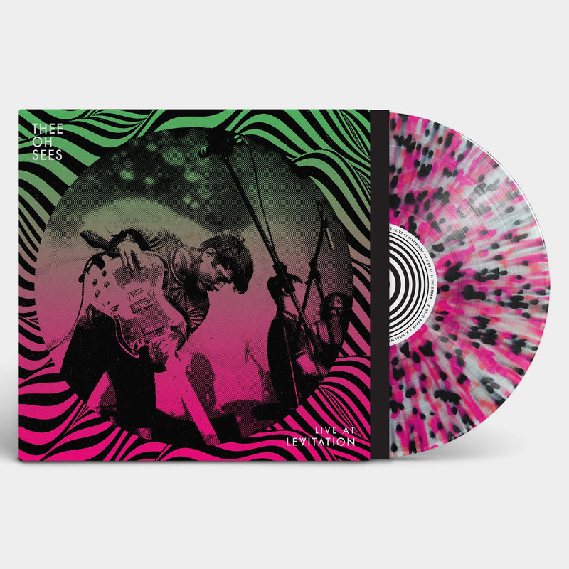 Thee Oh Sees - Live At Levitation (Fuzz Club Edition) - Milky Clear Vinyl w/ Pink-Black Splatter 12"