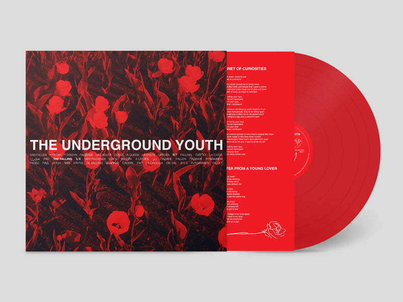 The Underground Youth - The Falling - 180g Red Vinyl LP 12"